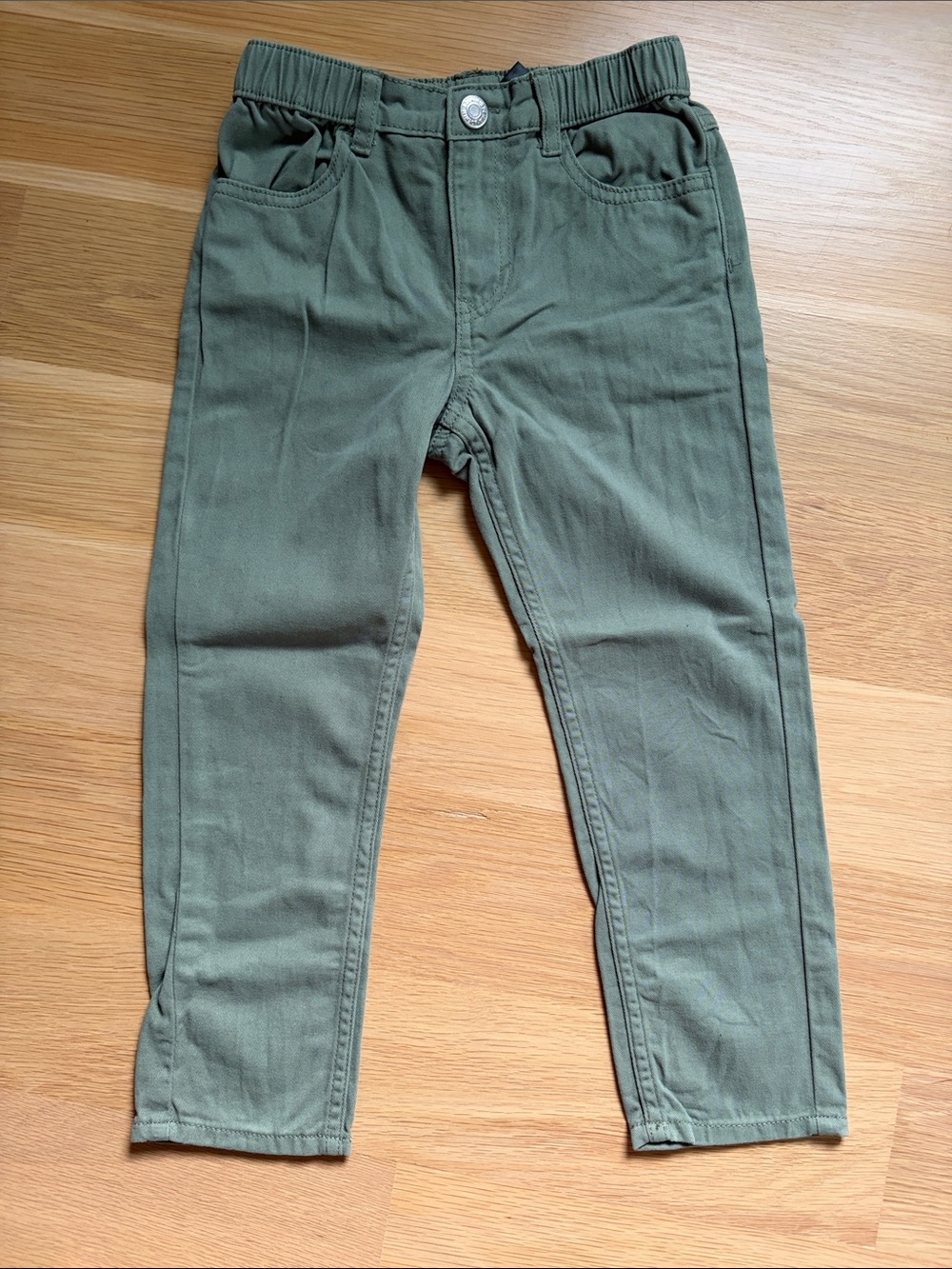 Lot of 8 Boys H&M Cotton Pants in Mixed Colors, 4-6T - Picture 4 of 9